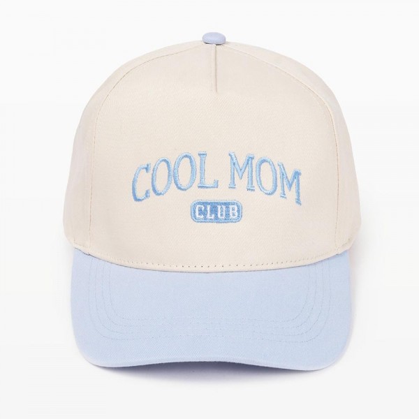 Wholesale cool Mom Club Embroidered Two Baseball Cap One Fits Most Snap Back Cl