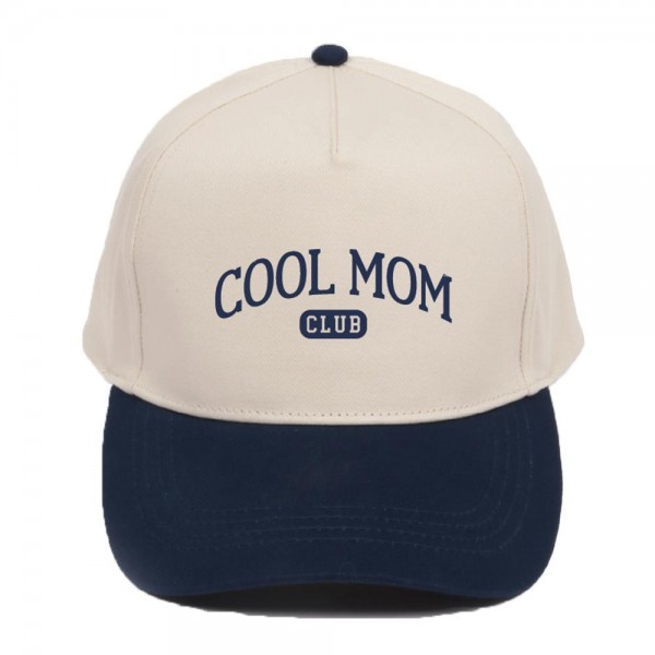 Wholesale cool Mom Club Embroidered Two Baseball Cap One Fits Most Snap Back Cl