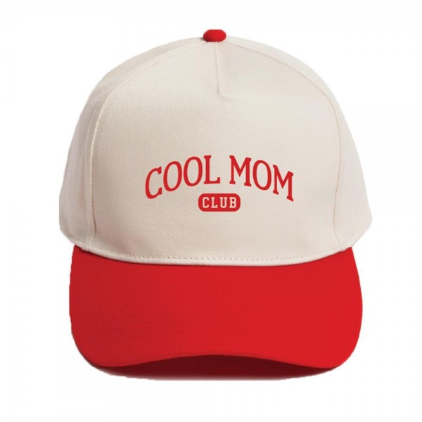 Wholesale cool Mom Club Embroidered Two Baseball Cap One Fits Most Snap Back Cl