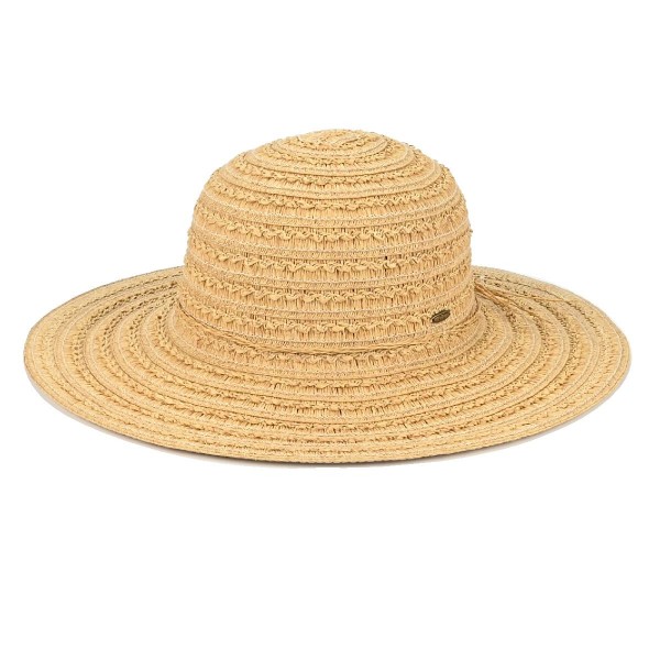 Wholesale c C STH Brim Hat Brim Textured Sun Hat One Fits Most Internal Drawstri