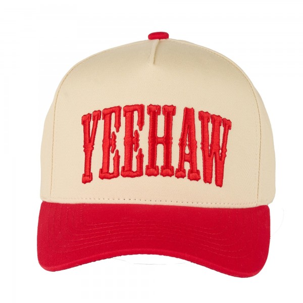Wholesale tCM YEEHAW Embroidered Two Baseball Cap One Fits Most Snap Back Closur