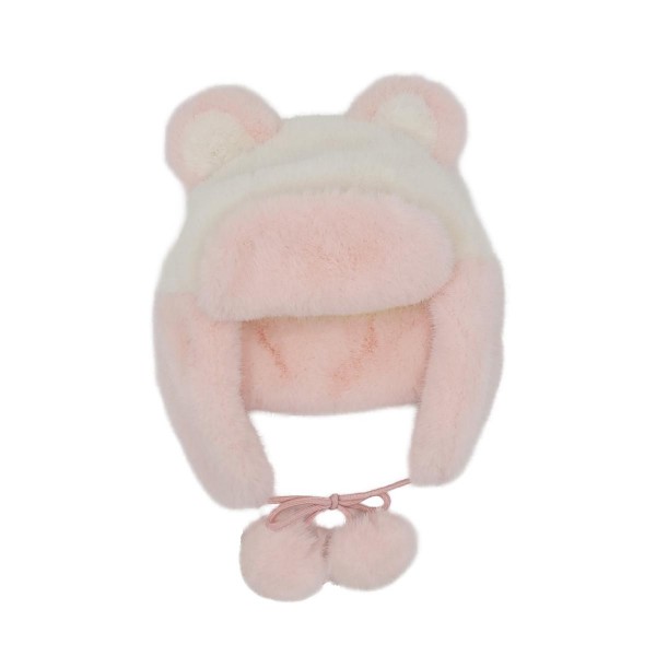 C.C KD-TRC0073
Faux Fur Trapper Hat 

- 100% Polyester
- One Size Fits Most