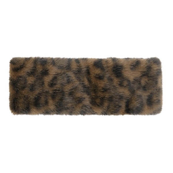 C.C HWE0162
Leopard Fur HeadWrap 

- 100% Polyester 
- One Size