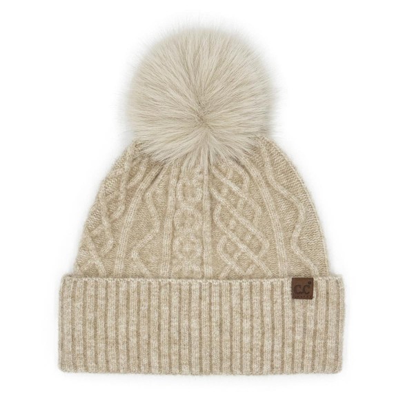 C.C HTE0155
Knit Pom Beanie

- 50% Recycled Polyester / 25% Acrylic / 15% Nylon / 4% Spandex / 6% Wool
- One Size Fits Most
