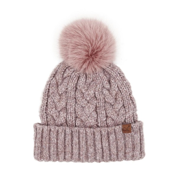 C.C HTE0155
Faux Fur Bow Beanie

- 47% Rayon / 31% Polyester / 22% Nylon
- One Size Fits Most