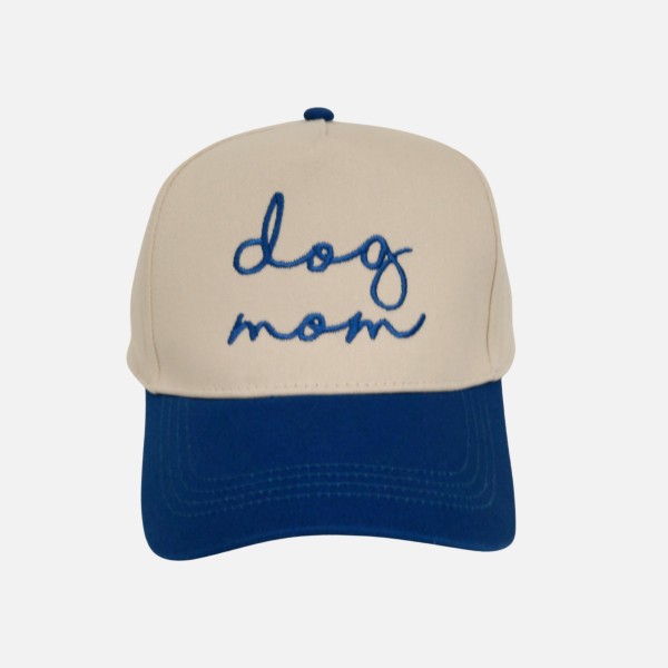 "dog mom" Embroidered Two Tone Baseball Cap

- One Size Fits Most
- Snap Back Closure
- 100% Cotton