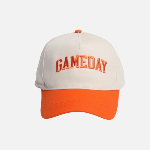 'GAMEDAY' Embroidered Two Tone Baseball Cap

- One Size Fits Most
- Snap Back Closure
- 100% Cotton