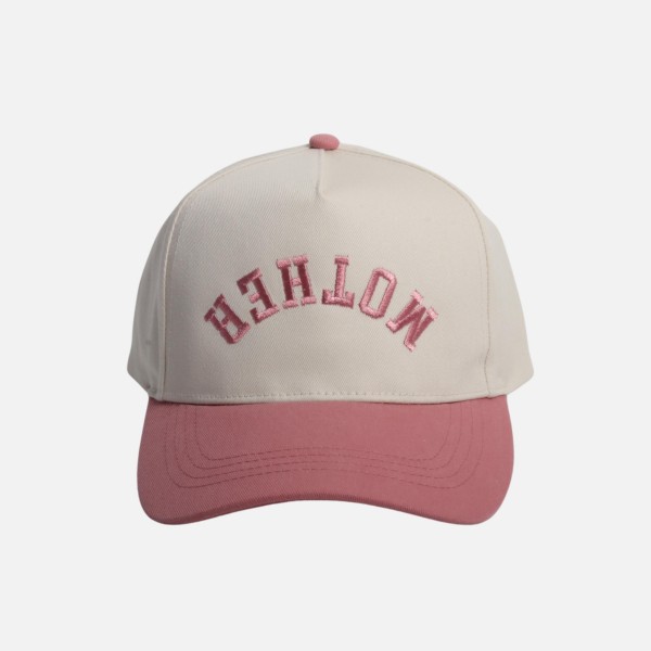 Upside-down "MOTHER" Embroidered Two Tone Baseball Cap

- One Size Fits Most
- Snap Back Closure
- 100% Cotton