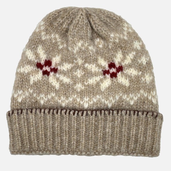 Do Everything In Love Fuzzy Knit Nordic Cuff Beanie 
- One Size Fits Most 
- 100%