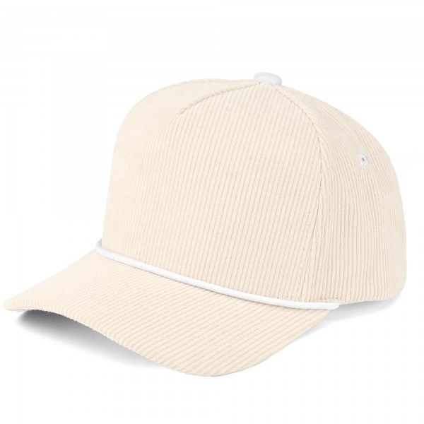 C.C TCM1005

Corduroy Cap With Rope Detail 

- One Size Fits Most 
- Snap Back Closure
- 35% Cotton / 65% Polyester 