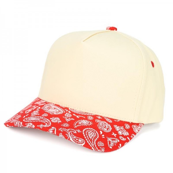 C.C TCM1011
Two Tone Paisley Canvas Baseball Cap

- Snap Back Closure
- One Size Fits Most
- 100% Cotton