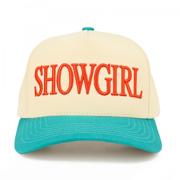 C.C TCM0098
Two Tone Canvas Embroidered "SHOWGIRL" Baseball Cap

- Snap Back Closure
- One Size Fits Most
- 100% Cotton
