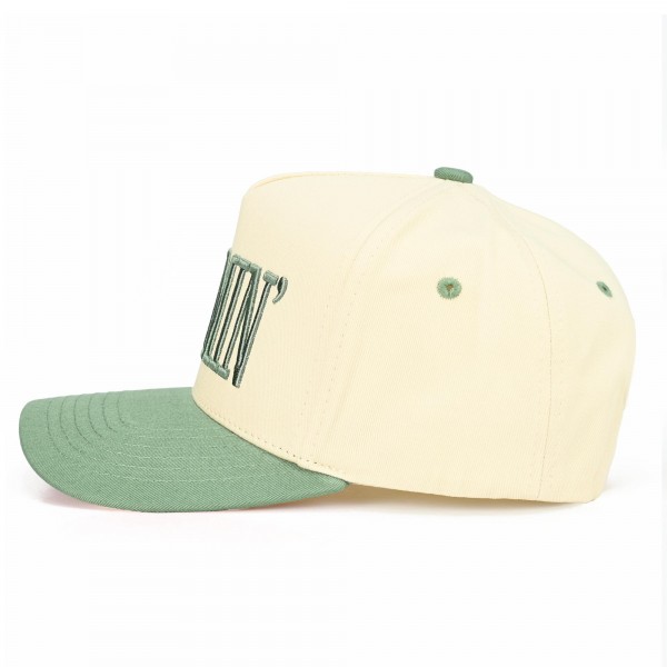 C.C TCM0073
Two Tone "MOMMIN'" Canvas Embroidered Baseball Cap

- Snap Back Closure
- One Size Fits Most
- 100% Cotton