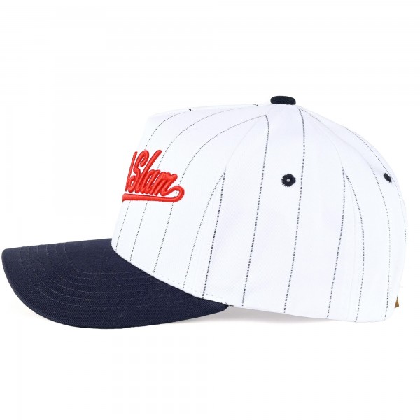 C.C TCM0075
Two Tone & Pin Stripe Canvas Embroidered "Grand Slam" Baseball Cap

- Snap Back Closure
- One Size Fits Most
- 100% Cotton