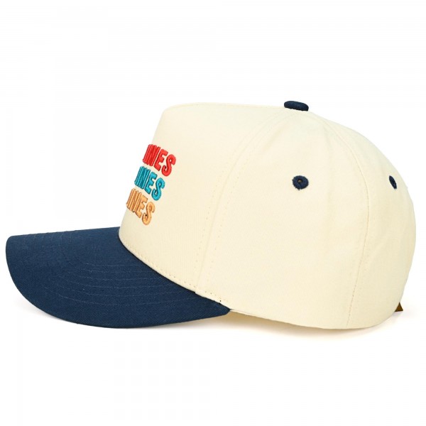 C.C TCM0084
Two Tone "Sardines" Canvas Embroidered Baseball Cap

- Snap Back Closure
- One Size Fits Most
- 100% Cotton