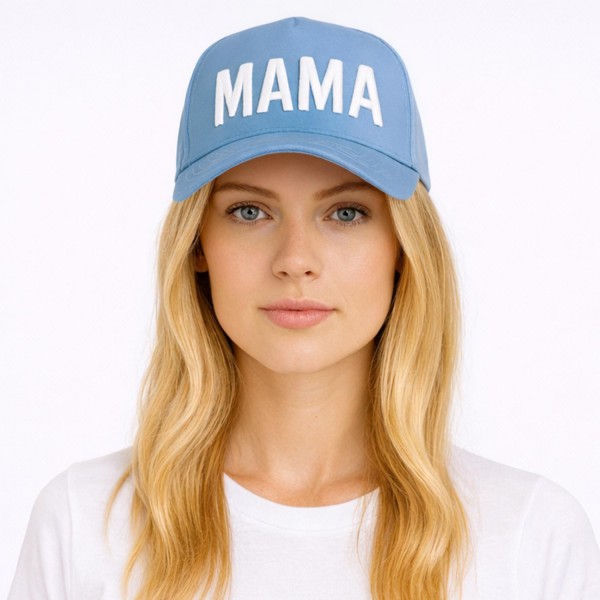 Do Everything In Love "MAMA" 3-D Embroidered Baseball Cap

- One Size Fits Most
- Snap Back Closure
- 100% Cotton