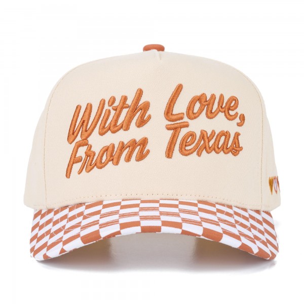 TCM0202
"With Love, From (Your State)" Embroidered Camo Baseball Cap

- One Size Fits Most
- Snap Back Closure
- 100% Cotton