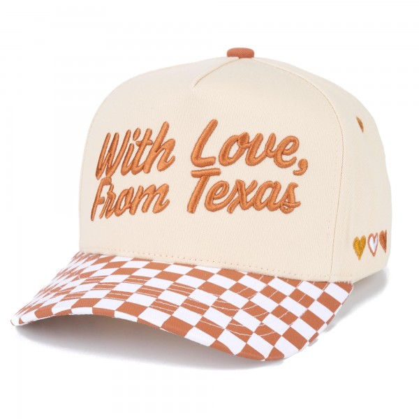 TCM0202
"With Love, From (Your State)" Embroidered Camo Baseball Cap

- One Size Fits Most
- Snap Back Closure
- 100% Cotton