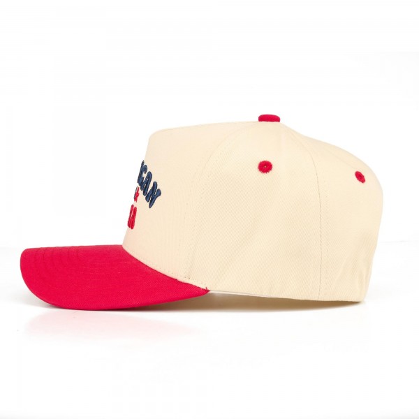 TCM0223 "AMERICAN MAMA" Embroidered Camo Baseball Cap - One Size Fits Most - Snap Back Closure - 100% Cotton view 5
