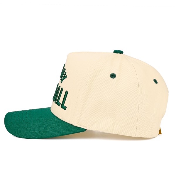 C.C TCM0013 Two Tone "SUNDAY FOOTBALL" Canvas Embroidered Baseball Cap - Snap Back Closure - One Size Fits Most - 100% Cotton view 5