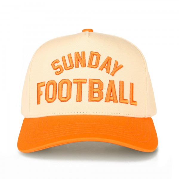 C.C TCM0013
Two Tone "SUNDAY FOOTBALL" Canvas Embroidered Baseball Cap

- Snap Back Closure
- One Size Fits Most
- 100% Cotton