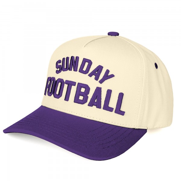 C.C TCM0013
Two Tone "SUNDAY FOOTBALL" Canvas Embroidered Baseball Cap

- Snap Back Closure
- One Size Fits Most
- 100% Cotton