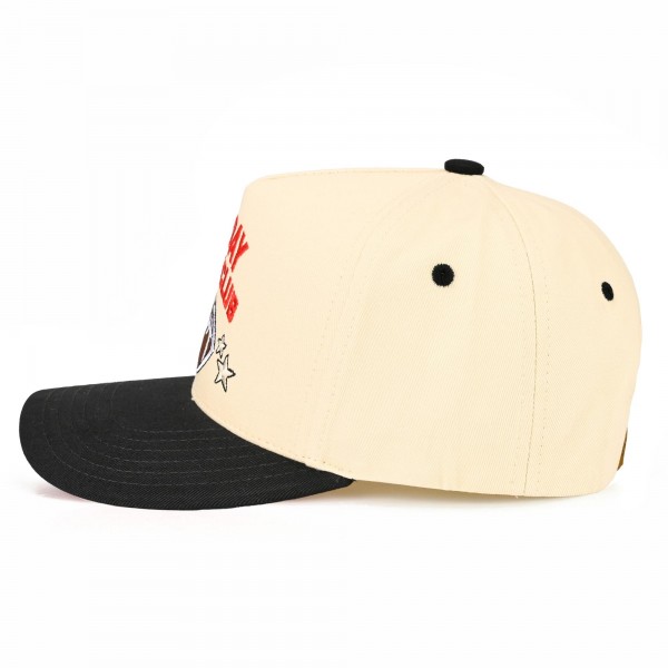 TCM0186 "SUNDAY FUNDAY CLUB" Embroidered Two Tone Football Cap - One Size Fits Most - Snap Back Closure - 100% Cotton view 5