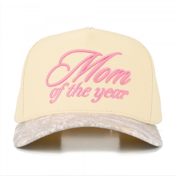 TCM0019REDNAVY
"Mom of the year" Embroidered Two Tone Baseball Cap

- One Size Fits Most
- Snap Back Closure
- 100% Cotton


