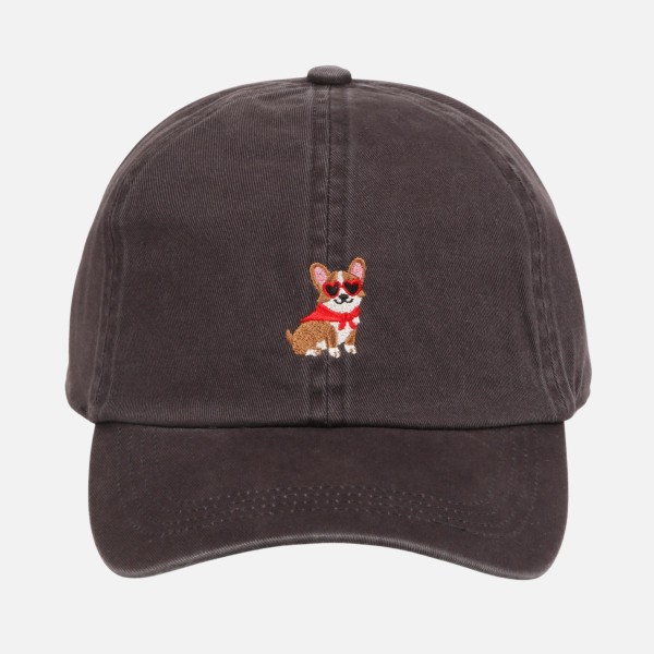 Corgi Embroidered Baseball Cap

- One Size Fits Most
- Slide Buckle Adjustment
- 100% Cotton
