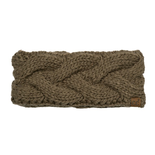 C.C HWC0159
Braided Crocheted Head Wrap

- 100% Polyester
- 100% Acrylic Fleece Lining 
- One Size