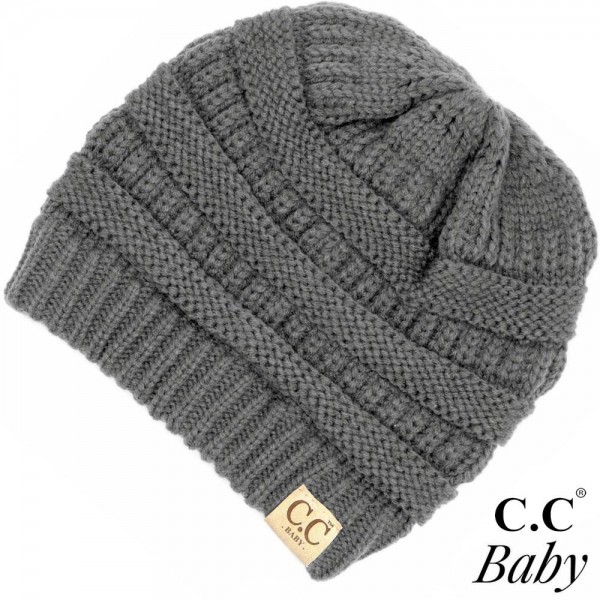 Wholesale c C Baby Baby Solid Knit Beanie Acrylic One fits most Babies