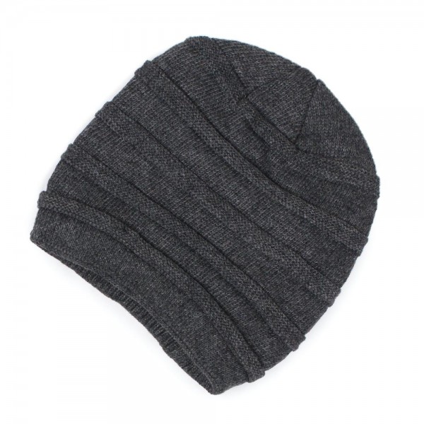 Solid Ribbed Knit Beanie Featuring Faux Fur Lining.

- Faux Fur Lined
- One size fits most Adults
- 100% Acrylic