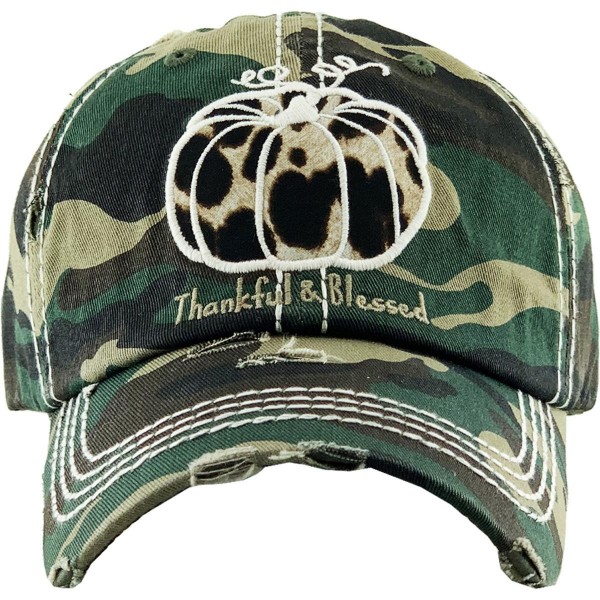 Thankful & Blessed Vintage Baseball Cap

- One size fits most
- Adjustable Velcro Closure
- 100% Cotton