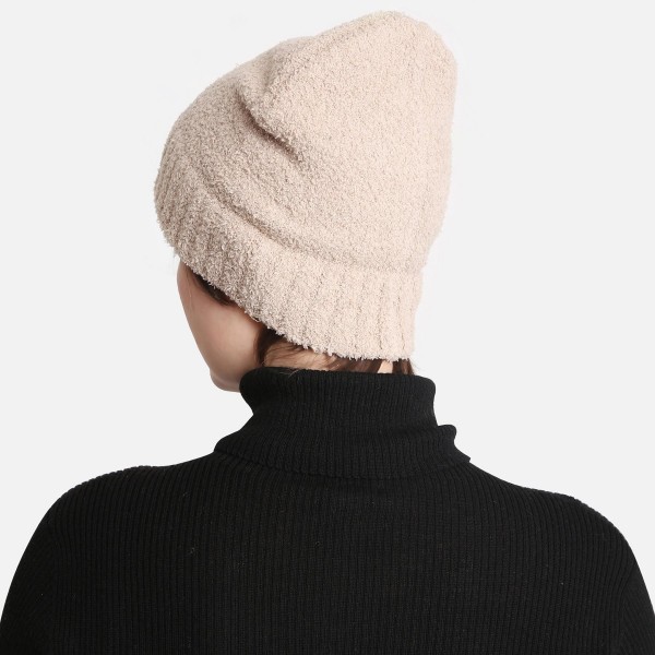 Solid Comfy Luxe Beanie. 

- 100% Polyester 
- One Size Fits Most 