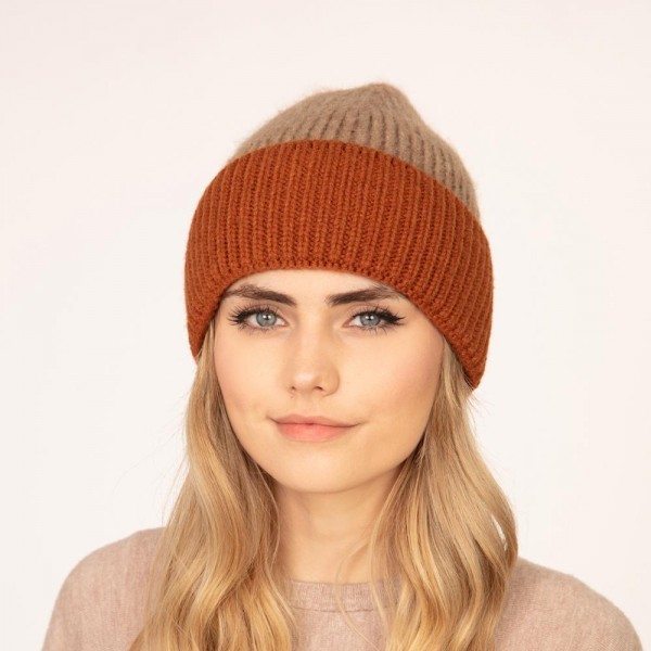 Knit Beanie

-One size fits most
-65% Acrylic/ 27% Nylon/ 8% Wool