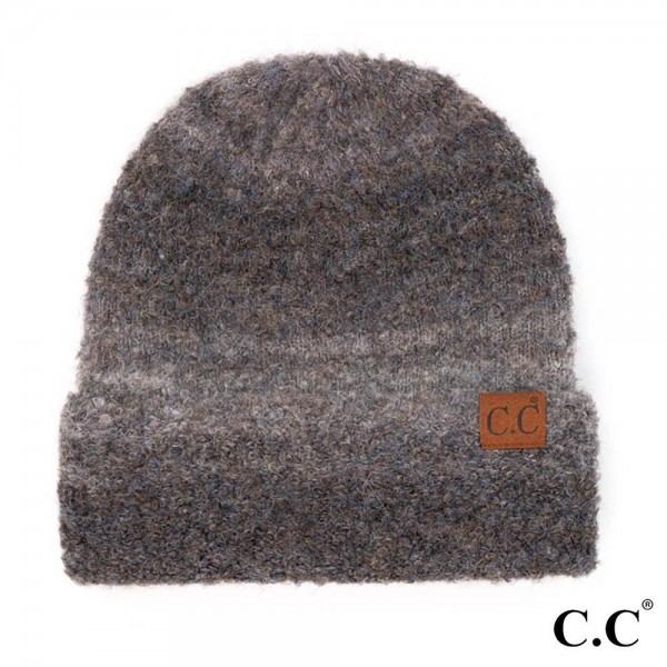 Wholesale c C HAT Recycled Yarn Beanie Fold Recycled Polyester Polyester Acrylic