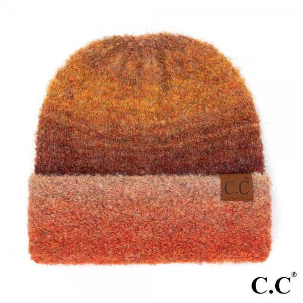 Wholesale c C HAT Recycled Yarn Beanie Fold Recycled Polyester Polyester Acrylic