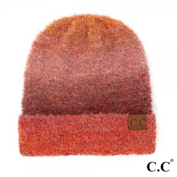 Wholesale c C HAT Recycled Yarn Beanie Fold Recycled Polyester Polyester Acrylic