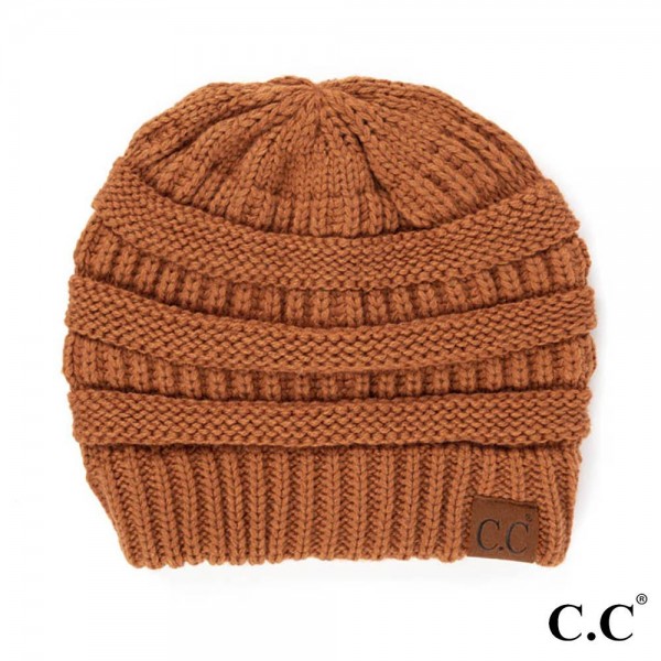 Wholesale c C Hat Solid Ribbed Beanie Original Beanie One Acrylic Matches C C YJ