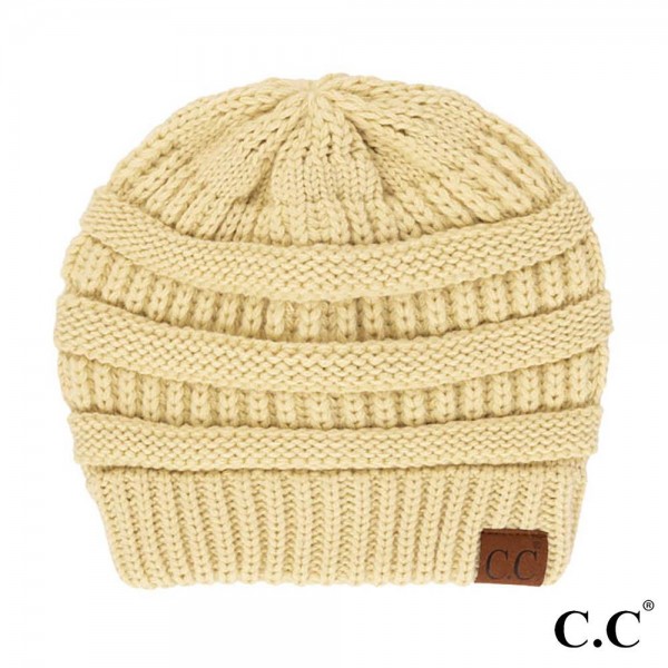 Wholesale c C Hat Solid Ribbed Beanie Original Beanie One Acrylic Matches C C YJ
