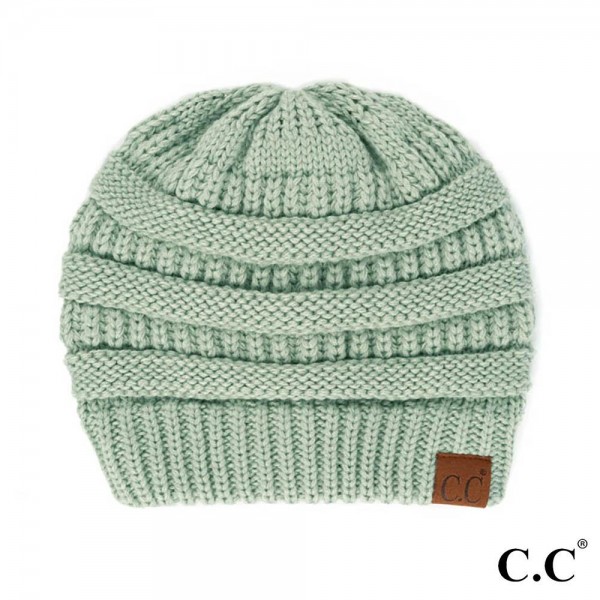 Wholesale c C Hat Solid Ribbed Beanie Original Beanie One fits most Acrylic Matc