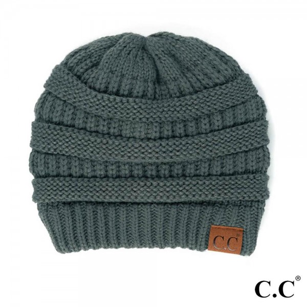 C.C Hat-20A 
Solid Ribbed Beanie "The Original" Beanie.

- One size fits most
- 100% Acrylic
- Matches C.C YJ-847, HW-21, MB-20A, and G-20 