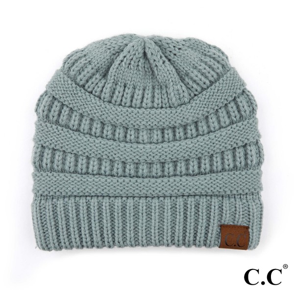 C.C Hat-20A 
Solid Ribbed Beanie "The Original" Beanie.

- One size fits most
- 100% Acrylic
- Matches C.C YJ-847, HW-21, MB-20A, and G-20 