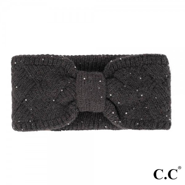 C.C HW-2073
Knit Headwrap with Sequin Detail

-42% Polyester / 35% Acrylic / 23% Nylon
- One Size Fits Most