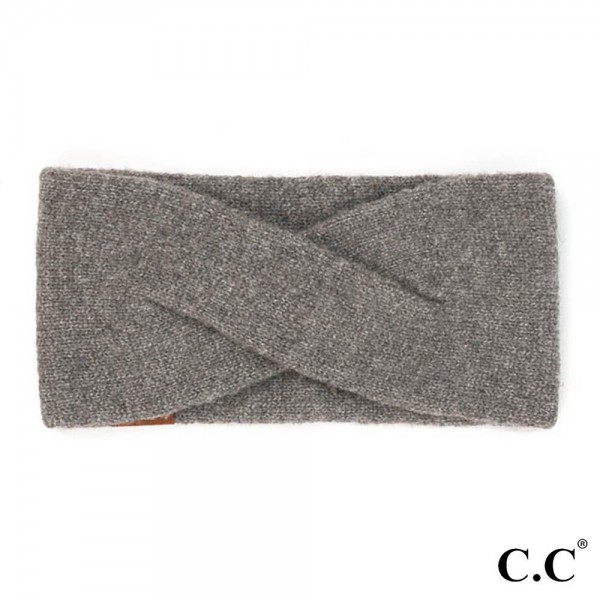 C.C HW-2075
Recycled Yarn Headwrap

- 61% Recycled Yarn / 24% Polyester / 6% Cashmere / 5% Wool / 4% Spandex
- One Size Fits Most