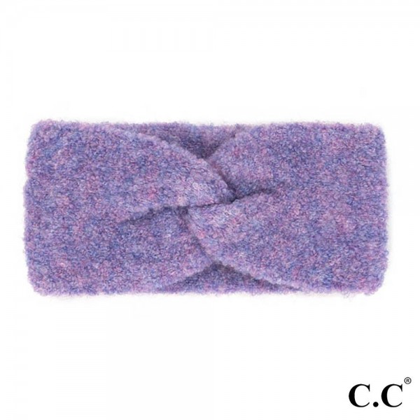 C.C HW-3000
Recycled Yarn Headwrap

- 47% Recycled Yarn / 22% Acrylic / 10% Wool / 1% Spandex
- One Size Fits Most