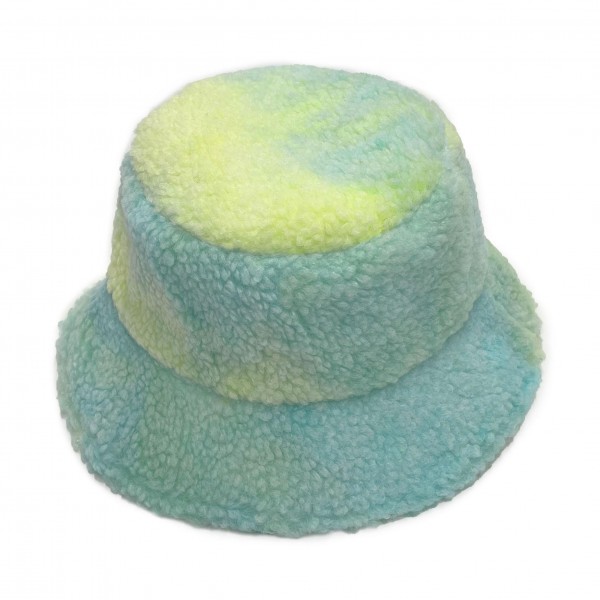 Wholesale do Everything Love Multicolor Fur Bucket Hat One Fits Most Polyester