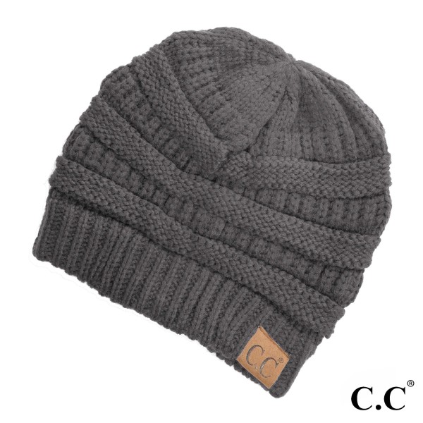 Wholesale c C Hat Solid Ribbed Beanie Original Beanie One Acrylic Matches C C YJ