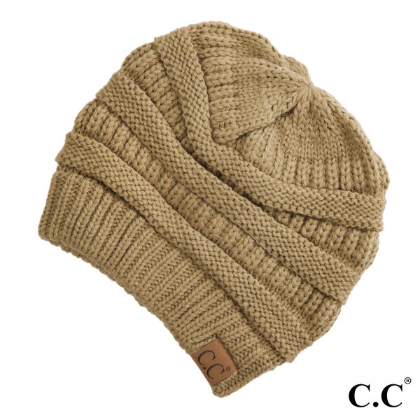 Wholesale c C Hat Solid Ribbed Beanie Original Beanie One Acrylic Matches C C YJ