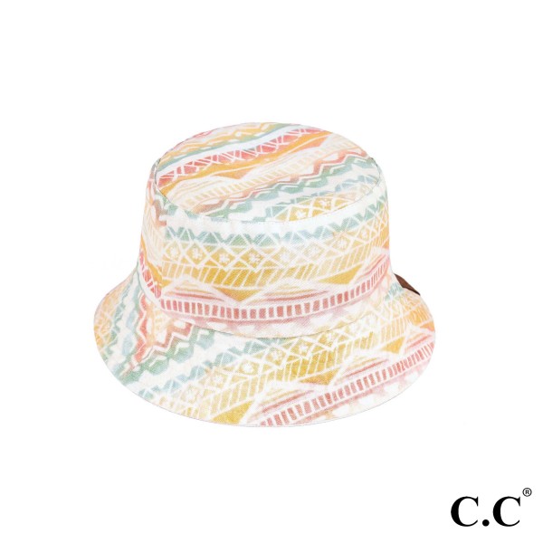 C.C BK-929
Aztec Reversible Bucket Hat

- One Size Fits Most
- 100% Cotton